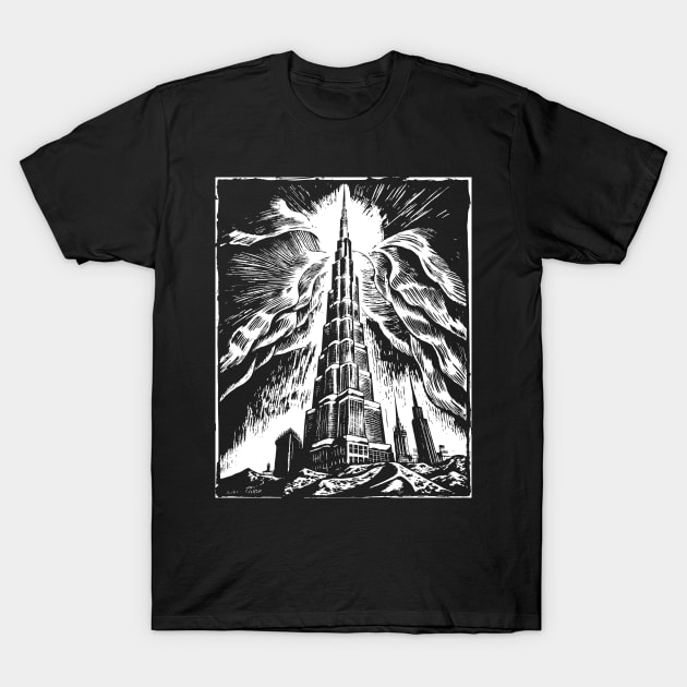 Burj Khalifa T-Shirt by Khrystyna27